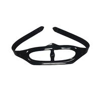 Diving Mask Strap Replacement Comfort Silicone Flexible Diving Goggles Strap Style B, Black