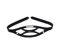 Diving Mask Strap Replacement Comfort Silicone Flexible Diving Goggles Strap Style C, Black