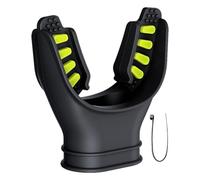 Diving Mouthpiece - 6x6.2x2.9cm Silicone Regulator Bite Piece, Soft Ergonomic Snorkel Replacement, Durable Underwater Breathing Accessory | Gear Upgrade for Comfort Dive Performance