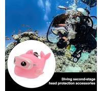 Diving Mouthpiece Cover - Snorkel Mouthpiece Cover | Luminous Cartoon Dolphin Sleeve with Clip Dust-proof for Breathing Device Water Sports Beach Lake Pond Beginner