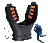 Diving Mouthpiece - Silicone Intake, 1 Piece Breath Nozzle For Underwater Activity, Flexible Fitting With Bite Tab, Swimming Gear, Attachment For Snorkelling, Exploring And Deep Descent
