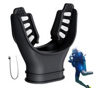 Diving Mouthpiece - Silicone Intake, 1 Piece Breath Nozzle For Underwater Activity, Flexible Fitting With Bite Tab, Swimming Gear, Attachment For Snorkelling, Exploring And Deep Descent