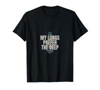 Diving - My Lungs Prefer The Deep - Wreck Diving Value Graphic T-Shirt