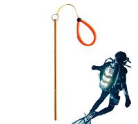 Diving Noise Maker, Diving Noise Maker, Multifunctional Diving Bar Made of Metal, Diving Equipment - Lobster Stick Pointer Rod Accessories with Wrist Strap for Diving Adventures Underwater