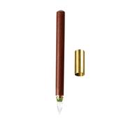- Diving Pen - Vintage Pen with Wooden Handle | Elegant Glass Tip Ink Pens for Drawing Signature Writing Art | Glasses Pens - Gift for Women, Men, Teens