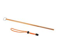 Diving Pointer Stick Aluminum Alloy Multifunctional Underwater Rod with Lanyard for Scuba Diving Snorkeling Marine Exploration 35cm (Orange Rod + Orange Rope)
