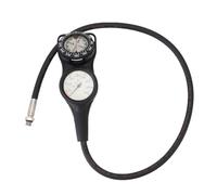 Diving Pressure Meter Compass, Multi Unit Instrument, Clear Display - Accurate Readings, Lightweight Durable Plastic, Suitable for Recreational and Professional Divers