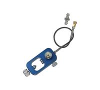 Diving Refill Adapter Aluminum Diving Oxygen Cylinder Refill Adapter Tanks with Gauge and Hose Tanks Connectors