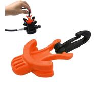 Diving Regulator Squid Holder - Mouthpiece Holder, Dustproof Clip Clamp | Versatile Accessories for Men Women Adults Underwater Breathing Equipment Storage, Diver Ergonomic Clip