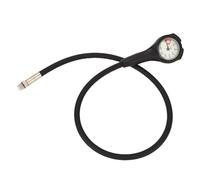 Diving Remaining Pressure Gauge, High Accuracy Single Gauge with Black Frame and White Face - Splashproof Design, Lightweight and Portable, Safe for Scuba Diving