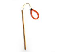 Diving Rod Noise Maker with Strap for Scuba Diving, Features Underwater Signaling, Measurement Scale, and Tank Knocker Functions (Yellow)