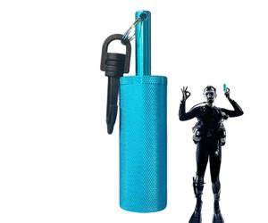 Diving Safety Stick - High Frequency Bell Communication Device with Hooks | Underwater Dive Stick for Diver, Surfing, Poor Vision, Complex Waters, Deep Sea Caves, Rescue and Training Safe