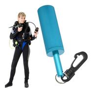 Diving Safety Tank Rattle, Diving Signal Shaker Rattle Noise Maker, Diving Shaker Acoustic Warning Device for Diver, Stainless Steel Underwater Rattle, Aluminium Alloy with Clip, for Skin Tas