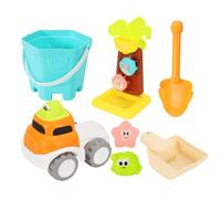Diving Sand Molds - Seven Pack Heavy Duty Scoops, Backyard Activities Equipment, Marine Theme Pool Novelties | Captivating Castle Building Recreation Set for Backyard Outdoor Playtime