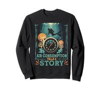 Diving Scuba Dive Air Consumption Tells A Story Sweatshirt