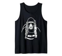 Diving Scuba Diver Tank Top