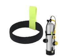 Diving Strap, Elastic Bottle Holder, Adjustable Clip, Silicone Nautical Travel Hook, Backpack Lanyard Lock, Swimmer Diver Beach Pool Water Adults Camping Use Set