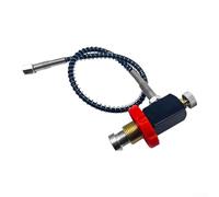 Diving Tank Connector, 40MPA 6000PSI DIN Valve With Flexible Hose For Scuba Equipment Oxygen Transfer G5/8 1/8 BSPP Portable Refill Station(Red)