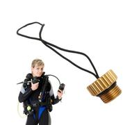 Diving Tank - Threaded Dust Plug Protector Cap Replacement Accessories | Din Diving Regulator Tank , Diving Cap