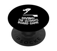 Diving The Ultimate Board Game Funny Design PopSockets Adhesive PopGrip