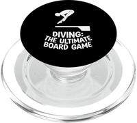 Diving The Ultimate Board Game Funny Design PopSockets PopGrip for MagSafe