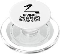 Diving The Ultimate Board Game Funny Design PopSockets PopGrip for MagSafe
