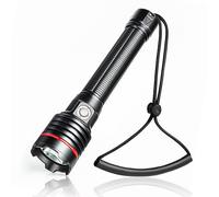 Diving Torch,Waterproof Torch,LetonPower 2000Lumens Underwater 100m Scuba Diving Torch, with Type-C Charging Underwater Torch for Professional Outdoor Under Water Sports [Energy Class A+++]