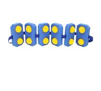 Diving Toys for Swimming Pool Children's Belt Swim Ring Buoy Swim Training Supplies Pull Strap (Yellow, M)