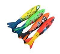 Diving Toys Fun Training Mine Shape Swim Pool Toys for Kids Swimming Training Underwater Fun for 3+ Years Old, 4pcs Brightly Colored Plastic for Swimming