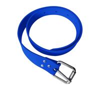 Diving Weight Belt Adjustable Accessories Practical 130 Cm Long with Stainless Steel Buckle Durability Freediving Weight Belt, Blue