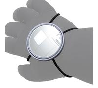 Diving Wrist Mirror Adjustable Portable Convex Mirror with Strap