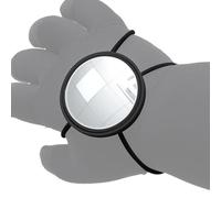 Diving Wrist Mount Mirror - Corrosionn Resistant Swivel, Low Profile Frame, Non Slip Lightweight Elastic Bunggee | Quick Attachment System for Dive Instructor Safety Tech Diving Gear for Home