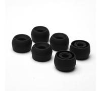 Divinus Velvet Wide Bore Silicone Eartips for 4-6mm Nozzle, Replaceable IEM Earbud Tips with Enhanced Sound Quality and Comfort (M(3 Pairs))