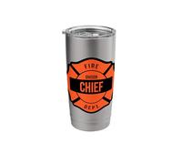 Division Chief Fire Brigade Stainless Steel Insulated Tumbler