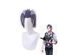 Division Rap Battle Hypnosis MIC Tsutsujimori Rosho Short Wig Cosplay Costume DRB Heat Resistant Synthetic Hair Men Women Wigs