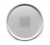 Divison 0.5MM Grid Scale Microscope Calibration Micrometer Eyepiece Lens Net Reticle for Optical Instruments(1PC Diameter 27mm)