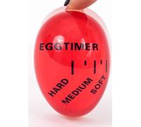 DIVISTAR Colour Changing Egg Perfect Egg Timer Boiled Egg Timer -RED