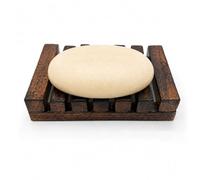 Divit Shilp Wooden Soap Dish | Handmade Natural Wood Soap Holder | Self Draining Soap Tray for Bathroom Sink, Shower & Bathtub | Eco-Friendly Rustic Bathroom Decor (Classic Slat)