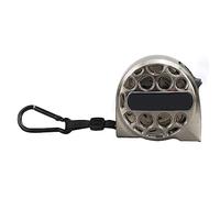Divono 7.5m Nickel Plated Stainless Steel Tape Measure, Retractable Tape Measure, Hollow Industrial Grade Waterproof Steel High Precision Tape Measure, With Ruler Hook, For Craftsmen, Decorators