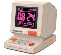 Divoom MiniToo Retro PC-Style Computer Speaker, Smart Pixel Screen with DIY Faces, Bluetooth & USB Audio, Alarm/White Noise Clock, Desk Setup Gift for Bedroom, Office & Gaming