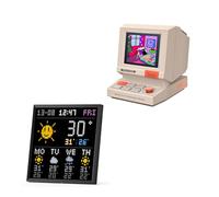 Divoom Pixoo 64 WiFi Pixel Cloud Digital Frame with APP Control and MiniToo Retro Computer Bluetooth Speaker