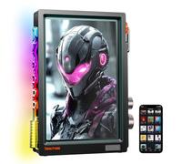 Divoom Times Frame-WiFi Transparent Digital Photo Frame 10.1" 64GB, Photo & Video Sharing (No Subscription or Fees), Easy to Use, 400+ Clock Faces, Digital Calendar, Gift for Friends & Family Black