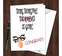 Divorce Card Breakup Card Funny Rude Friend Mate Humor Banter Party Blunt P04