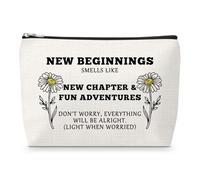 Divorce Gifts for Women Leaving Gifts for Colleagues Farewell Gift for Coworkers Divorce Inspirational Motivational Present for Friends New Beginnings Moving Away Gift for Friends Cosmetic Bag