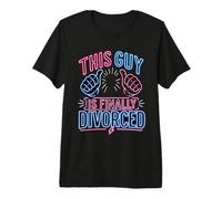 Divorce Party Cool Ex Man Finally Divorced Men Premium T-Shirt