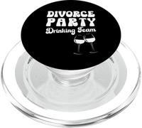 Divorce Party Drinking Team Matching Group Divorce Support PopSockets PopGrip for MagSafe