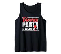 Divorce Party Squad Separate Divorced Sarcastic Ex Divorce Tank Top