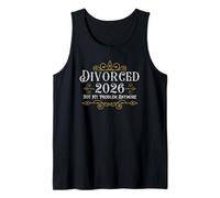 Divorced 2026 Vintage Divorce Party Divorcee Tee Tank Top