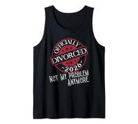 Divorced 2026 Vintage Divorce Party Divorcee Tee Tank Top