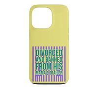 Divorced and Banned From His Mamas Trailer Funny Divorce Case for iPhone 13 Pro